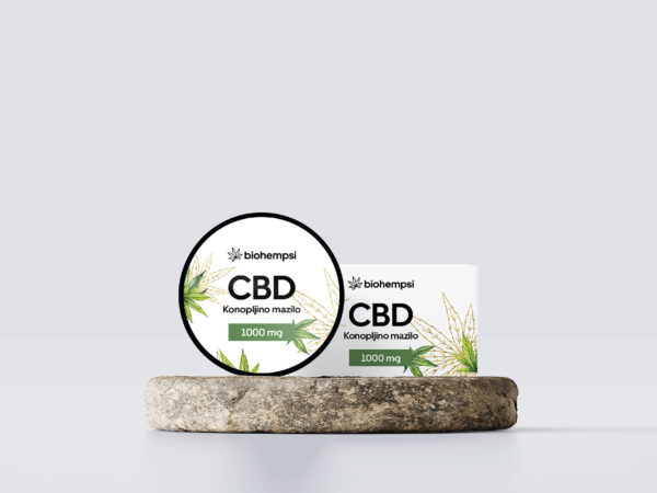 CBD Konopljino Mazilo