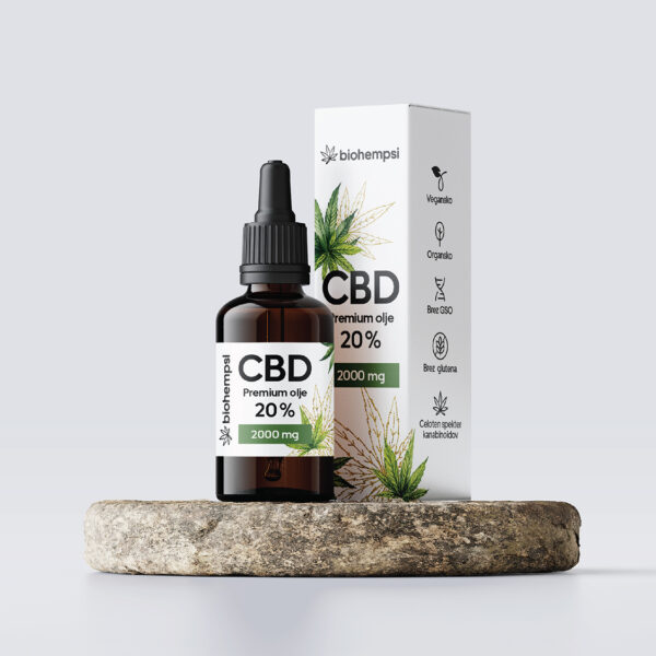 CBD kapljice 20%, 10ml