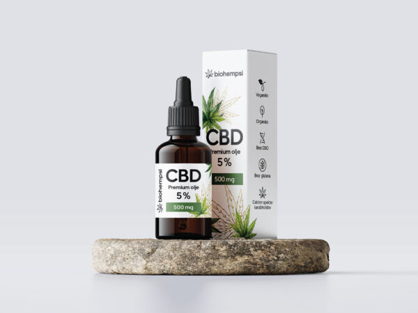CBD kapljice 5%, 10ml